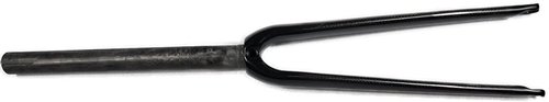 roadkey Road 700C Bike 3K Gloss Full Carbon Fibre Forks Fixed Gear Bicycle Fork Black (Black 3k Gloss)