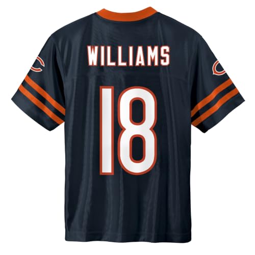 Youth Chicago Bears Caleb Williams #18 Navy Home Football Jersey - Sizes 4-18