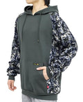 BOCOMAL Men's 12oz Cotton Fleece Camouflage Hoodie Pullover Sweatshirt