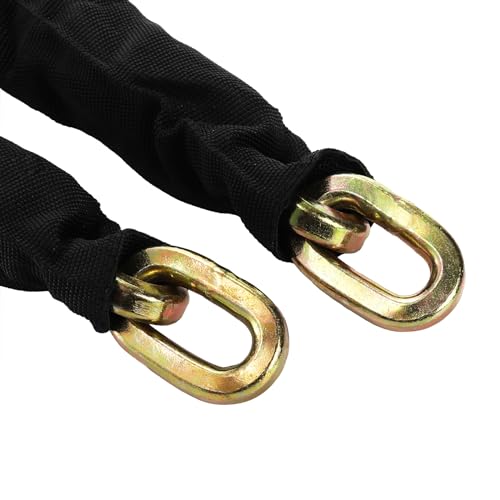 2 Feet Hardened Steel Security Chain Pack of 2 3/8" Heavy Duty Square Link Bike Chain