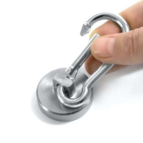 One Stop Outdoor (2-Pack) Magnetic Clip for Golf Towel Removable Industrial Magnetic Accessories Attaches to Golf Cart, Clubs or Golf Hub (Towels NOT Included) (Large 2 Pack)