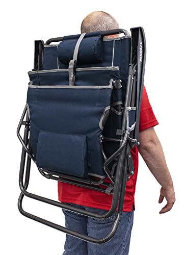 GCI Outdoor Legz Up Lounger Folding Camping & Outdoor Lounge Chair