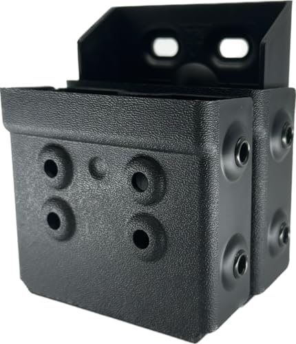 Black Molle Double Handcuff Case for ASP Ultra Plus - Duty Gear