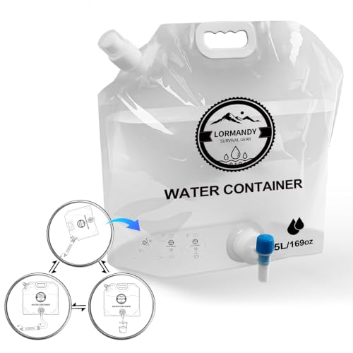 Lormandy Blue 6-Pack Personal Water Filter Straws - Portable Hydration System