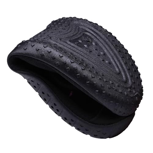 Water Shoes Women Men Multi-Purpose Barefoot Aqua Socks with Thick Sole - Black Pink, 8 Women / 6.5 Men