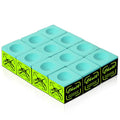 Teal 36 Pack Nano Pool Cue Chalk for Professional Billiard Control