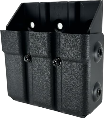 Zero9 Holsters Model 4008 Triple Magazine Case Black Tek Lok for 9mm & .40 Cal Magazines