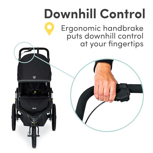 BOB Gear Alterrain Pro Jogging Stroller - Black, All-Terrain, Foldable