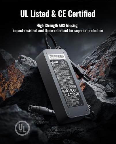TerraXper Fast Charger for Segway Ninebot MAX G3 F3 F3 Pro GT3 ZT3 Pro 48V E-Scooter