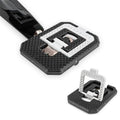 Redshift Black/Gray Mousetrap Pedal Adapters for SPD Clipless Pedals - Converts to Flat