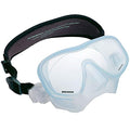 Oceanic Mini Shadow Scuba Mask - Ice Variation, Small Fit, Frameless Design