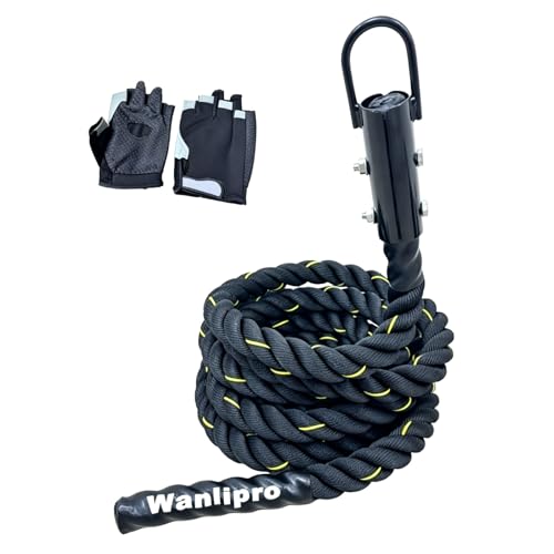 30Ft Weight Workout Sled Pulling Rope - Heavy Duty Fitness Resistance Equipment