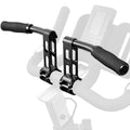 Handlebar Extender for Indoor Exercise Bikes - Compatible with Peloton & More, Aluminum Alloy, Black