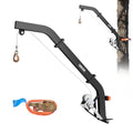 Tree Mounted Deer Hoist 353 lbs Load Capacity Hunting Game Lift Winch with Ratchet Strap