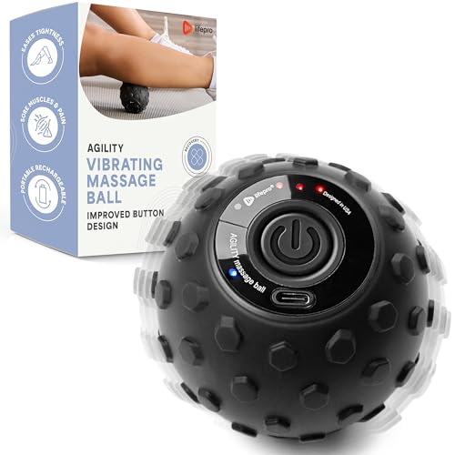 Small Vibrating Massage Ball Roller for Deep Tissue & Trigger Point Therapy