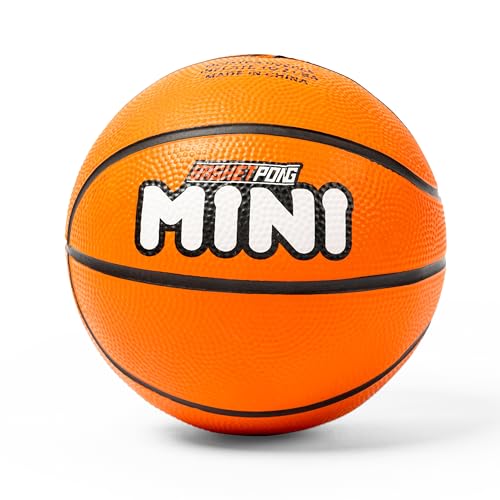 Mini Yard Pong and Basketball Game Set with 12 Buckets, 2 Balls, Carrying Bag & Pump