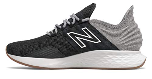 New Balance Women's Fresh Foam Roav Running Shoe - 8.5 Black Light Aluminum