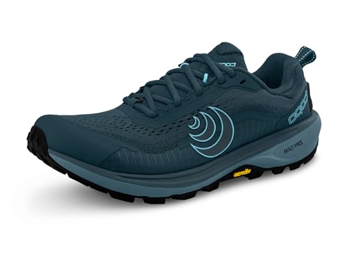 Topo Athletic Women's Terraventure 5 Trail Running Shoes 8.5 Wide Slate/Blue - Comfortable 3MM Drop Athletic Sneakers