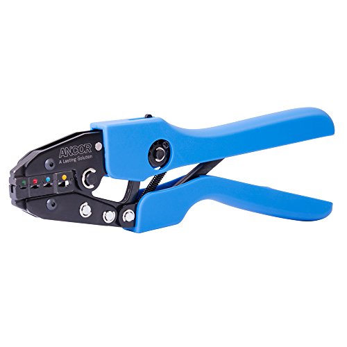 Double Crimp Ratcheting Tool for Vinyl & Nylon Insulated Terminals