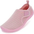 Kids Water Shoes - Pink, 3 Big Kid / Z1K2 - Barefoot Aqua Socks for Boys & Girls