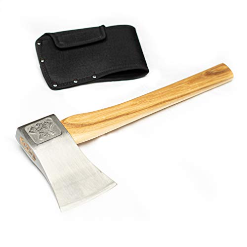 WATL Bad Axe Competition Throwing Axe with Hickory Handle & Nylon Sheath