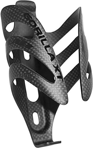 XLAB Gorilla XT Carbon Water Bottle Cage for Road & Triathlon Bikes - Matte Black