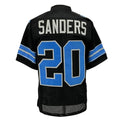 Unisex Detroit Barry Sanders Jersey - Black, Custom Sewn, Size Large