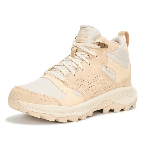 Merrell Women's Tempo Sol Mid Waterproof Hiking Shoes - 8.5, Poplar