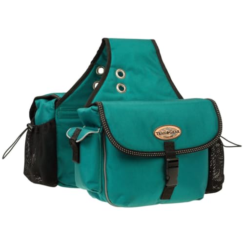 Weaver Equine Saddle Bags 11" L x 4" W x 8.5" H Waterproof Equestrian Storage
