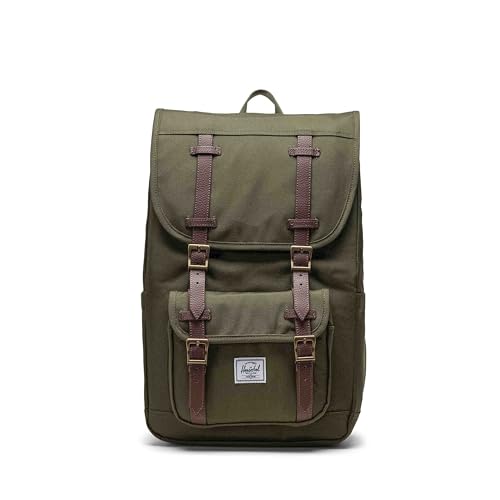 Herschel Little America™ Mid Backpack Ivy Green 21L Eco-Friendly Recycled Materials