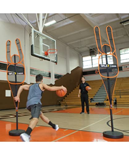 SKLZ Defensive Mannequin DMBK-000-02 - Orange Basketball & Sports Training Aid, One Size