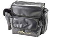 Surf Fishing Tackle Bag with Multiple Pouches and Adjustable Strap