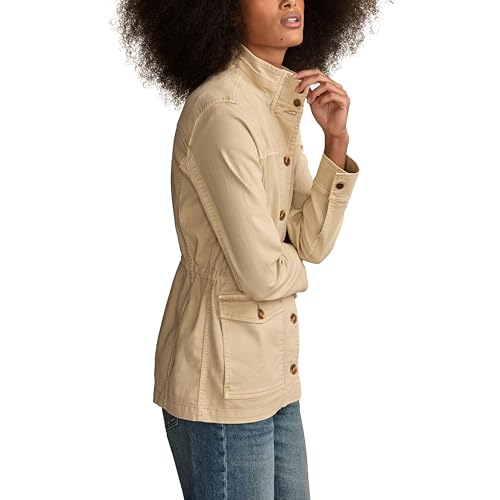 Lucky Brand Women's Utility Jacket - Small Wood Ash Outerwear