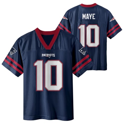 Youth Patriots Jersey Drake Maye #10 Navy 4-18 Variation of This Listing