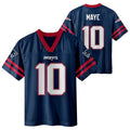 Youth Patriots Jersey Drake Maye #10 Navy 4-18 Variation of This Listing