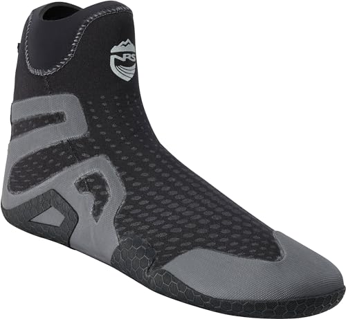 NRS Freestyle Wetshoe 3mm Neoprene Water Shoes Black, Size 8