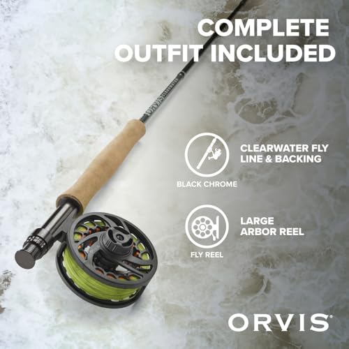 Orvis Clearwater Fly Rod Outfit - 9'0 5WT 4-Piece Fly Fishing Rod & Reel Combo