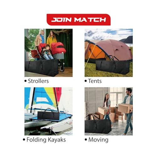 36-Inch Foldable Duffel Bag for Camping Gear and Travel Equipment
