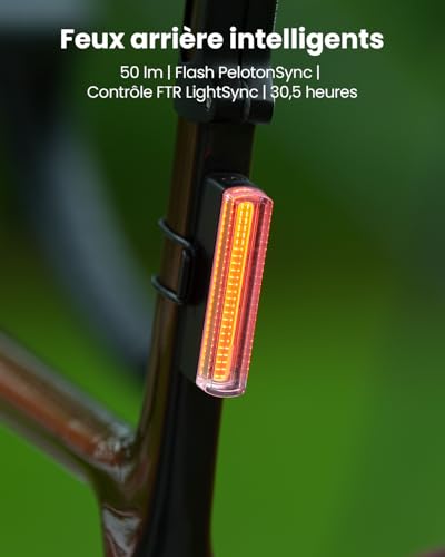 MagicShine Hori 900 & SEEMEE 50 V2.0 Bike Light Set with Wireless Remote, Waterproof Front & Rear Lights for Night Riding
