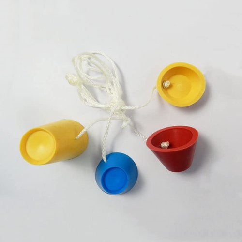 CURTEK 16 Pcs Rubber Winter Golf Tees Indoor Golf Tees 4 Different Heights Practice Golf Tee Holder for Winter Indoor Ground Golfing Practice,14 mm 18 mm 24 mm 38 mm