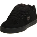 DC Mens Pureskateshoe Skateboarding Shoes - Black/Pirate Black, Size 10
