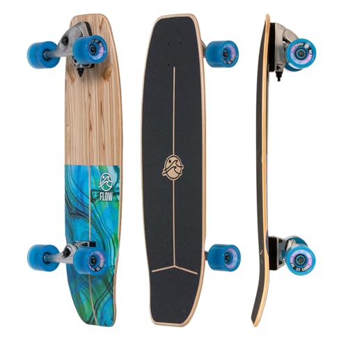 Surf Skate Cruiser 32x10 Inch Maple Deck Carving Trucks Fully Assembled