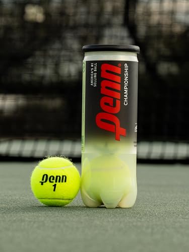Penn Championship Extra Duty Tennis Balls - 24 Cans, 72 Balls, USTA & ITF Approved