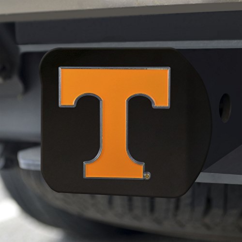 NCAA FanMats Tennessee Volunteers Hitch Cover - Black, 3.4 x 4 Inches