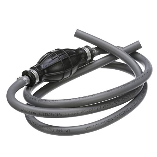 Marine Fuel Line Kit 6ft 5/16 Inch Diameter with Primer Bulb - Universal, EPA Compliant
