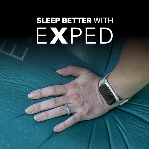 Exped MegaMat Sleeping Pad Duo Queen - Self-Inflating Camping Mattress with Insulation