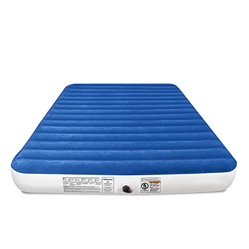 SoundAsleep Queen Camping Air Mattress with Rechargeable Pump | Outdoor Durable Inflatable Bed