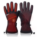 Heated Gloves for Women Men Black Large Rechargeable Waterproof Touchscreen Ski Gloves