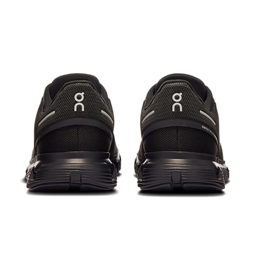 Women's Cloud 6 Running Shoes - Black/Black, Size 8