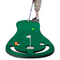Indoor Outdoor Golf Putting Green Mat Set - Practice and Improve Your Short Game